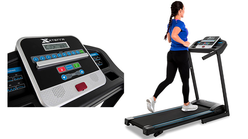  XTERRA Fitness TR150 Folding Treadmill Black