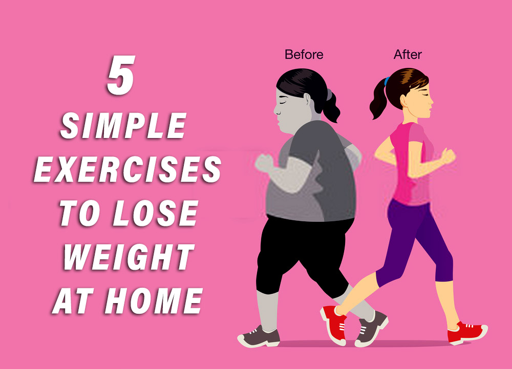 5 simple Exercises to lose Weight At Home (2)