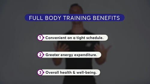 Full body training benefits