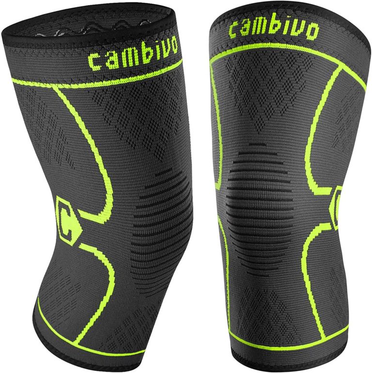 6. Cambivo Knee Sleeve 2-Pack – best budget