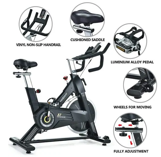An image feature specs of an indoor bike